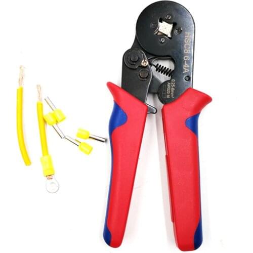 Terminal Crimping Pliers HSC8 6-4A 0.25-10mm2 Wire Terminal Wire Crimper