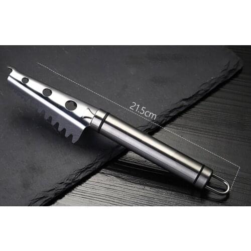 Fish scaler family seafood restaurant tools 304 stainless steel scaler household fish scaler fish brush kitchen tools