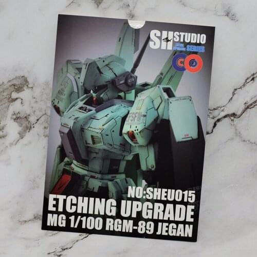 SH STUDIO 1/100 MG RGM-89 JEGAN GUNDAM Special Metal Etching Sheet Action Figure Model Detail Modification Repair