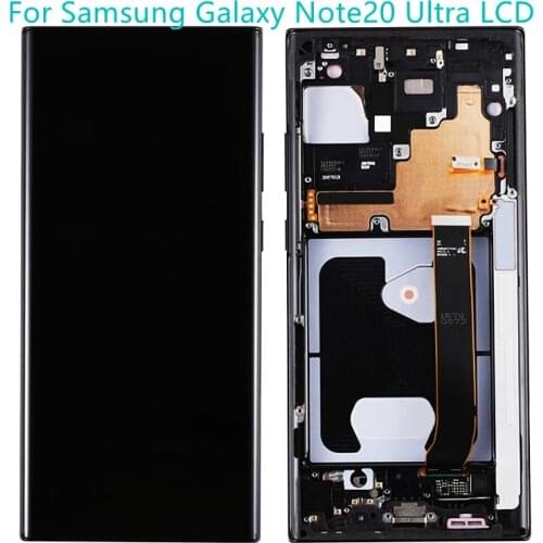 ORIGINAL AMOLED Note 20 Ultra LCD For Samsung Galaxy Note20 Ultra display SM-N985F, SM-N985F/DS 5G Touch Screen Digitizer