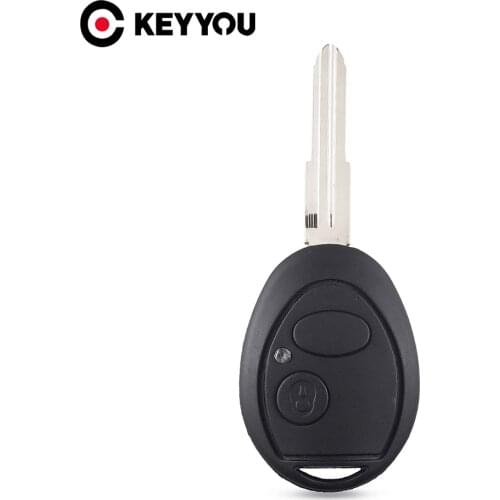 KEYYOU 10X Replacement 2 Buttons Remote Car Key Shell For Land Rover 75 Z3 Z4 X3 X5 e46 e39 e36 e34 For BMW Mini Cooper R53 R50