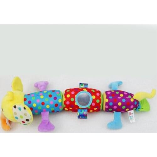 39cm Cute Plush Toy Pendant Soft Dog Elephant Stuffed Cartoon Animals Doll Baby Kids Toys Christmas Birthday Colorful Gifts