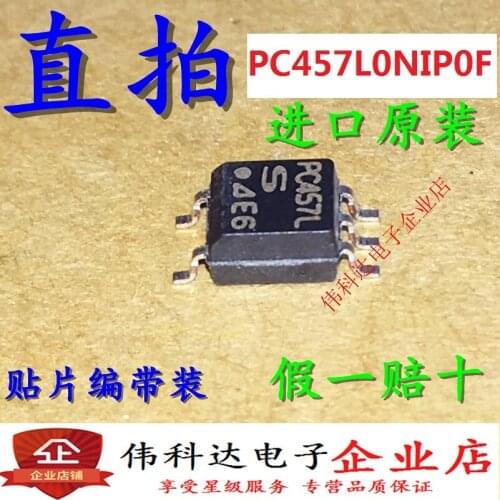 10pcs/lot Pc457l0nip0f Sop4 Optical Isolator Photoelectric Output Pc457l Original