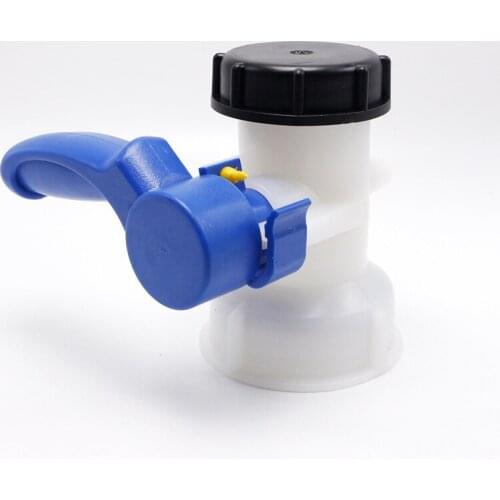 IBC Tank Garden Hose adapter Inlet 75mm DN65 To Outlet Male 2Inch DN50 Butterfly Valve Container bucket