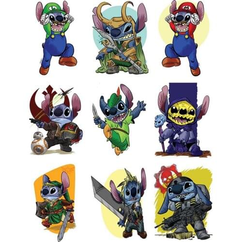 Disney Cartoon Lilo and Stitch Diamond Painting Round Diamond Mosaic Embroidery Childrens Room Decor Handwork home and gift