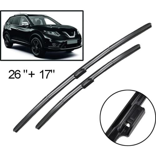 Car Front Wiper Strip Windshield Windscreen Front Window Car Accessories for Nissan X-Trail T32 2013 - 2019