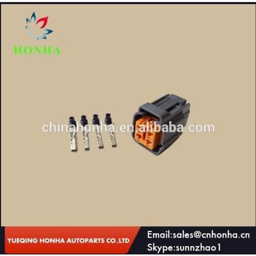 Free shipping 10/20/50/100 pcs/lots auto waterproof 4 pin/ways wire harness housing sumitomo auto connector 6195-0015