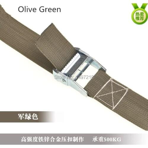 Free Shipping High quality 1pcs 5cm*6M 500KG Polypropylene transport ratchet tie down cargo lashing cargo belt ratchet strap