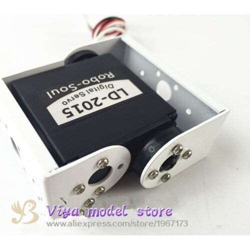 DIY Robo-Soul Robot Minimum DOF Unit Aluminum Joint Kit With LD-2015 High Torque Digital Metal Gear Servo For Android Robot DIY