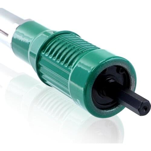 Aluminum Alloy Electric Drill Rivet Nut Attachment Cordless Riveting Drill Adapter Riveting Tool Insert Nut Tool