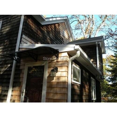 DS120200-P,120x200cm,Front Door Polycarbonate Door Awning,Freesky Shelter DIY Polycarbonate Door Awning