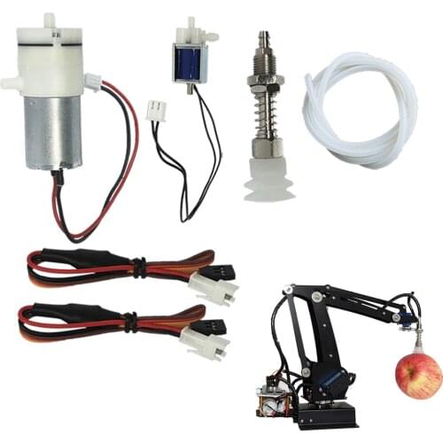 Arduino robot arm kit vacuum pump suction cup upgrade accessories palletizing robot arm complete set of air pump