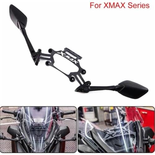 Modified Bracket Side Mirrors Front Stand Holder Phone Bracket GPS Plate For Yamaha XMAX 300 400 XMAX 125 250