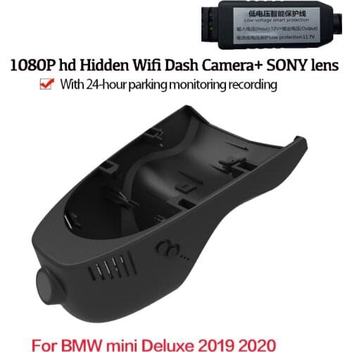 NEW ! Car DVR Wifi Video Recorder Dash Cam Camera For BMW mini Deluxe 2019 2020 high quality Novatek 96658 Night Vision HD 1080p
