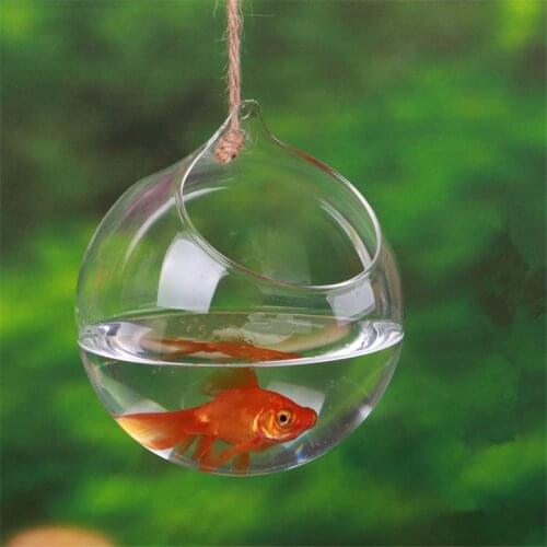 Hot Sell Clear Ball Hanging Flower Vase Planter Vase Terrarium Container Glass Bottle