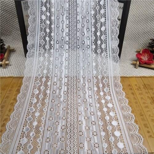 RR2215 18cm wide lace accessories soft elastic underwear decoration lace white clothing accessories DIY