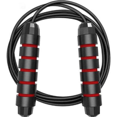 Skipping Rope Speed Weighted Jump Rope Workout Training Gear Adjustable Steel Wire Home Gym Fitness Fat Reducing Training