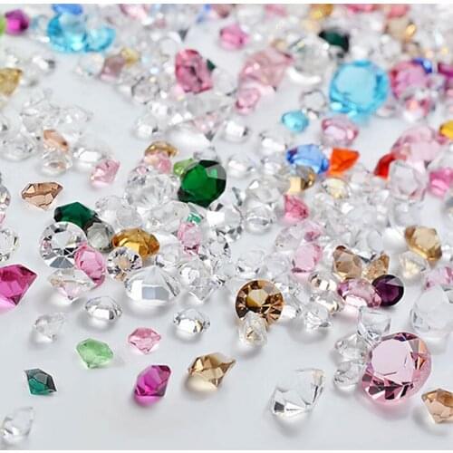 Mixed Size Color High Quality Fashion Shiny 10g Mixed Glass Micro Diamond Loose Rhinestone DIY Nail Art Jewelry Decoration