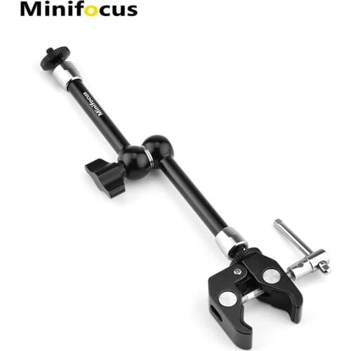 Super Clamp Upgraded 9.8inch Adjustable Magic Arm for Camera Flash Video LED Light Microphone Monitor Cage Tripod Rod Gimbal