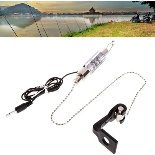 2.5mm LED Fishing Catching Bite Alarms Chain lluminated Hanger Swinger Indicator