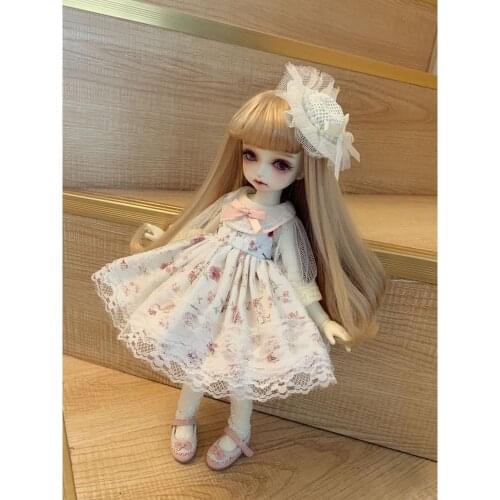 [wamami] Lolita Clothes Dress Skirt For 1/6 1/4 MSD YOSD BJD Doll Dollfie Outfits