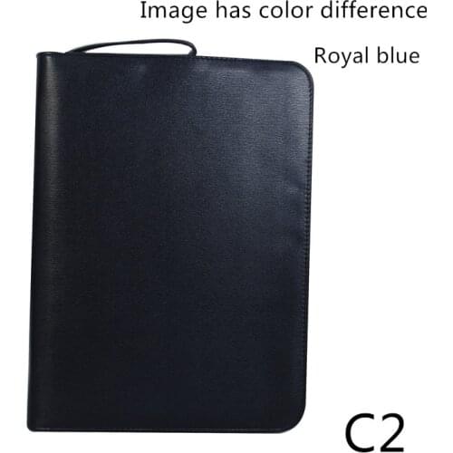 2019 Pen Holder Storage Bag Roller Ball Pen Large PU Leather 48 Fountain Pens Pencil Case Storage Holder Zip Bag for 48 Pens