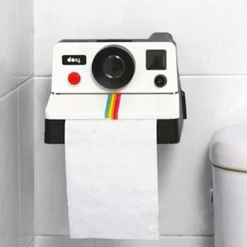 1Pc Hot Retro Cute Camera Shaped High Quality Creative Tissue Storage Roll Tissue Holder Box Toilet Paper Cover 14 x 17 x 10cm
