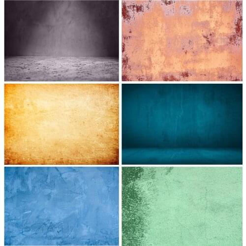 SHENGYONGBAO Abstract Vintage Texture Portrait Photography Backdrops Studio Props Solid Color Photo Backgrounds 21310AA-09