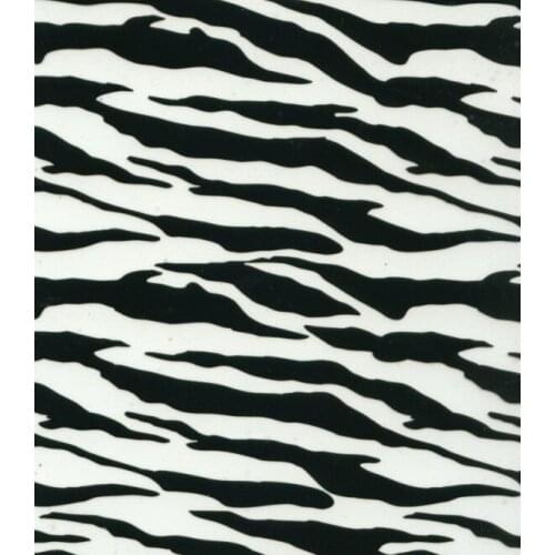 CS12780 Zebra Animal Pattern Hydrographic Film width 1M *10M Water Transfer Printing Films