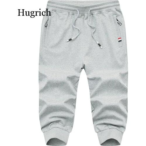 Hugrich Men's Cropped Trousers