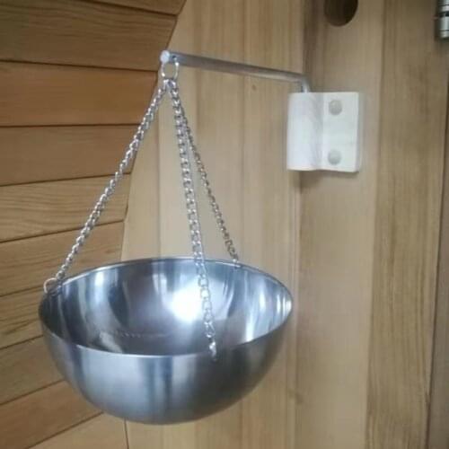 Sauna Oil Cup Sauna Aromatherapy Oil Cup Stainless Steel Essential Oil Fragrance Diffuser For Sauna And Spa Sauna Oil Holder