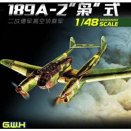 Great Wall Hobby L4803 1/48 WWII GERMAN FW189-A2 - Scale Model Kit