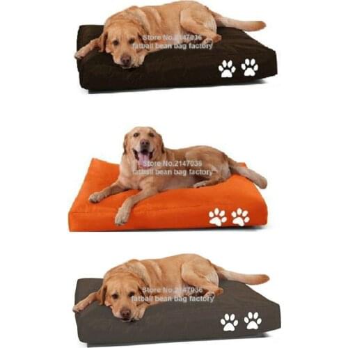 Fashion Cheap Custom Cute Bean Bag Dog Beds with two paws print