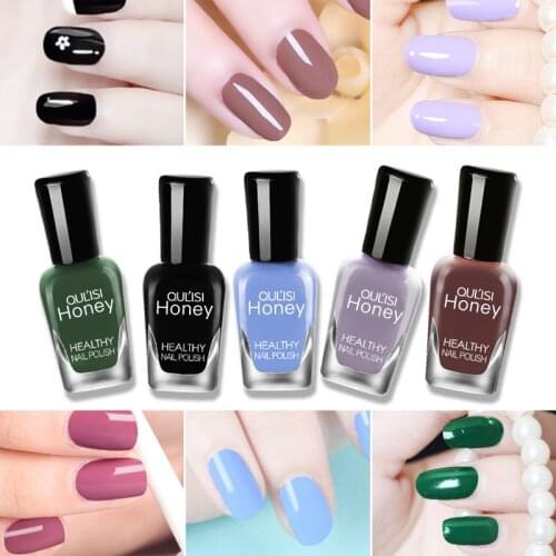 Water-based peelable tear pull nail polish 8ml bake free lasting base care painted nail polish cosmetics 41 colors