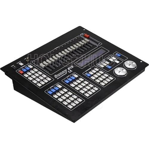 New Sunny 512 DMX dj Controller Dimmer for club Stage light DMX Master console box for XLR-3 led par beam moving head