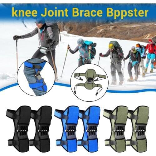 New support joints knee pads breathable non-slip electric lift joint powerful rebound spring force knee brace ortofit stabilizer