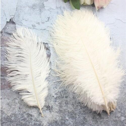 Wholesale Ostrich Feathers 20-25CM DIY Jewelry Making Wedding Party Decoration Plumes and Feathers for Crafts