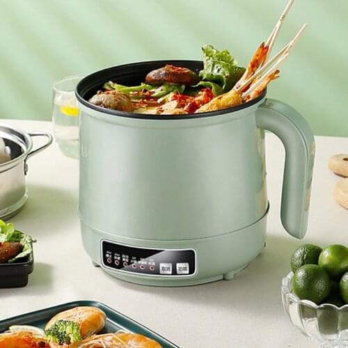 Household Mini Multifunction Electric Cooking Machine Single/Double Layer Hot Pot Multi Electric Rice Cooker Non-stick Pan