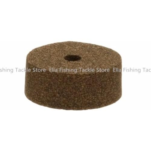 Rubber Cork Ring ( 10pcs ) 1 1/4" x 1/2" x1/4'' with a hole fishing rod Repair Components