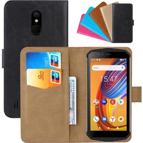 Luxury Wallet Case For Haier Titan T1 PU Leather Retro Flip Cover Magnetic Fashion Cases Strap