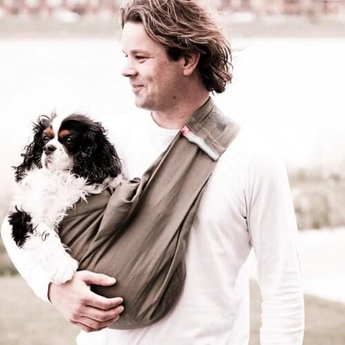 2018 New Fashion Messenger Pure Cotton Pet Backpack portable Anti-bite Dog Carrier Backpack Suitable for 3.5-15kg Pet