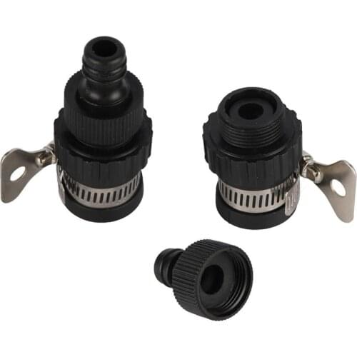 3/4" Male Thread Universal Faucet Connector 3/4" Female Thread Nipple Connector Universal 15-20mm Water Tap Adapter