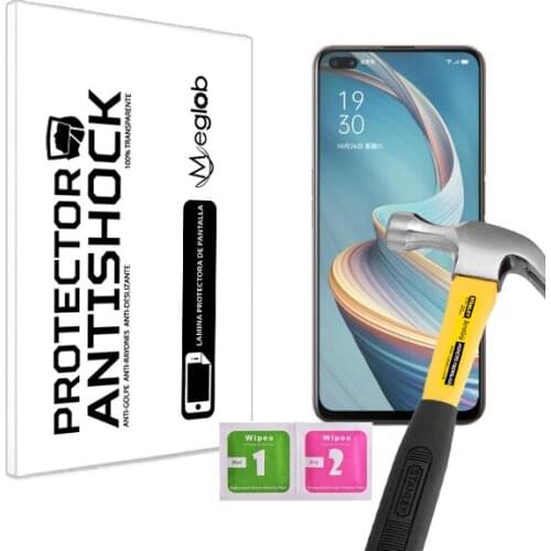 Screen protective Anti-Shock Anti-scratch Anti-Shatter compatible with Oppo A92s