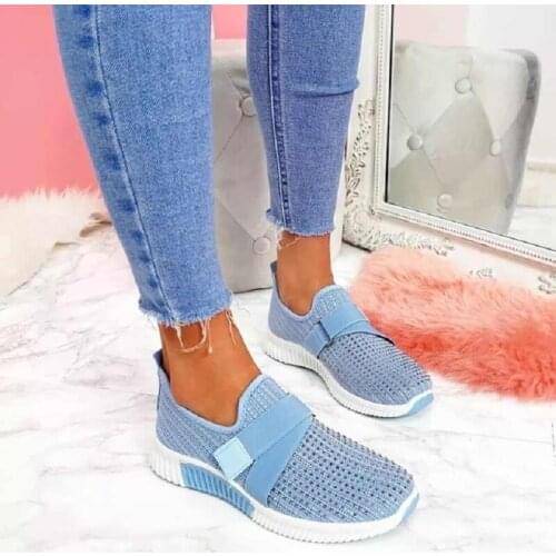 New Ladies 2021Mesh Breathable Comfortable all-match Outdoor Casual Shoes