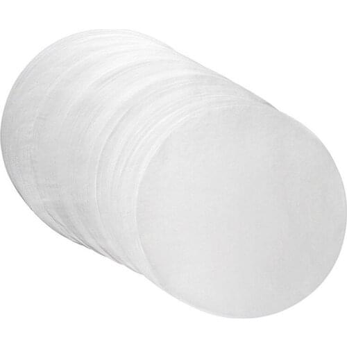100 Pcs Round Baking Silicone Paper Rounds Non Stick Baking Circles Sheets Greaseproof Baking Sheets Cake Pans Circle Cake Tin L