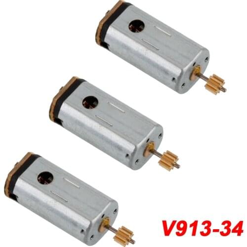 3PCS WLtoys V913-34 Tail Motor RC Helicopter V913 Tail Motor Engine Accessory