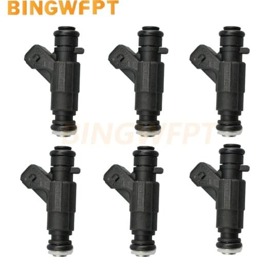 6X NEW Fuel Injector injection nozzle 0280155742 0280155742 A112780049 12633011102 for MERCEDES-BENZ SL R129 W220