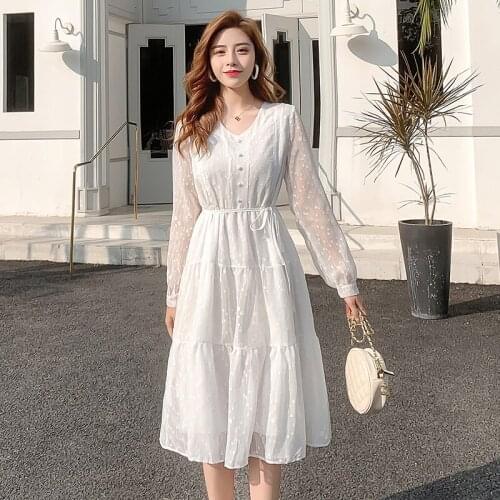960# Maternity Clothes Stylish 2Pcs Maternity Nursing Dress Set Chiffon Breastfeeding Pregnant Women Suit