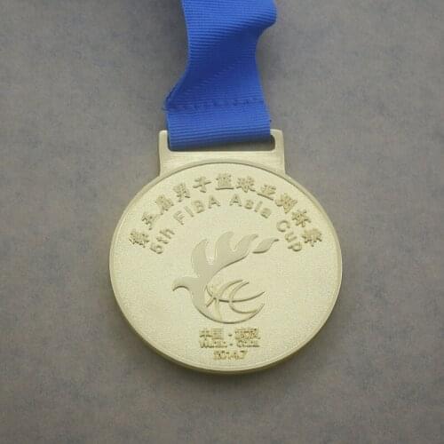 Wholesale manufacturers basketball competition sports medal new electroplated commemorative medal