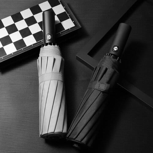 Automatic 12-bone new umbrella dual-purpose vinyl sunscreen umbrella